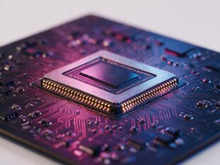 Chip processador de IA em placa, infraestrutura pronta para inteligencia artificial