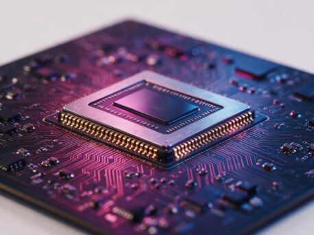 Chip processador de IA em placa, infraestrutura pronta para inteligencia artificial